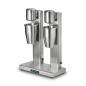 FRULLINO MIXER FRAPPE' DOPPIO SILVER ITALIA HS - BICCHIERE INOX