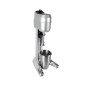 FRULLINO MIXER FRAPPE' SINGOLO SILVER ITALIA - BICCHIERE INOX