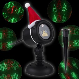 LASER DA ESTERNO FX-LASER PRO ECO GARDEN FIGURE NATALE CON MOVIMENTO