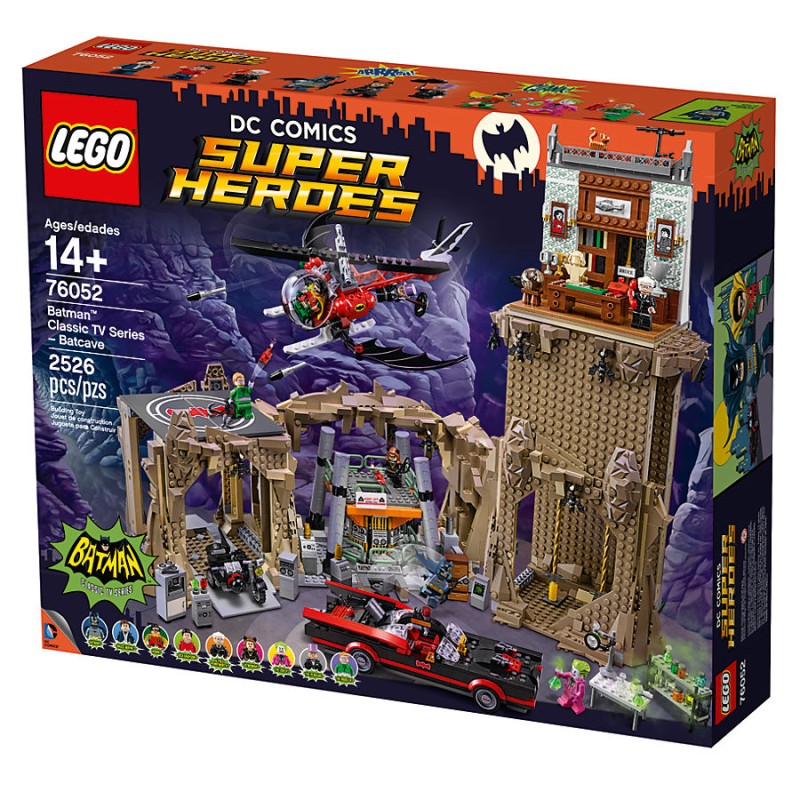 LEGO 76052 new - DC SUPER HEROES - SERIE TV BATMAN CLASSIC - BATCAVERNA