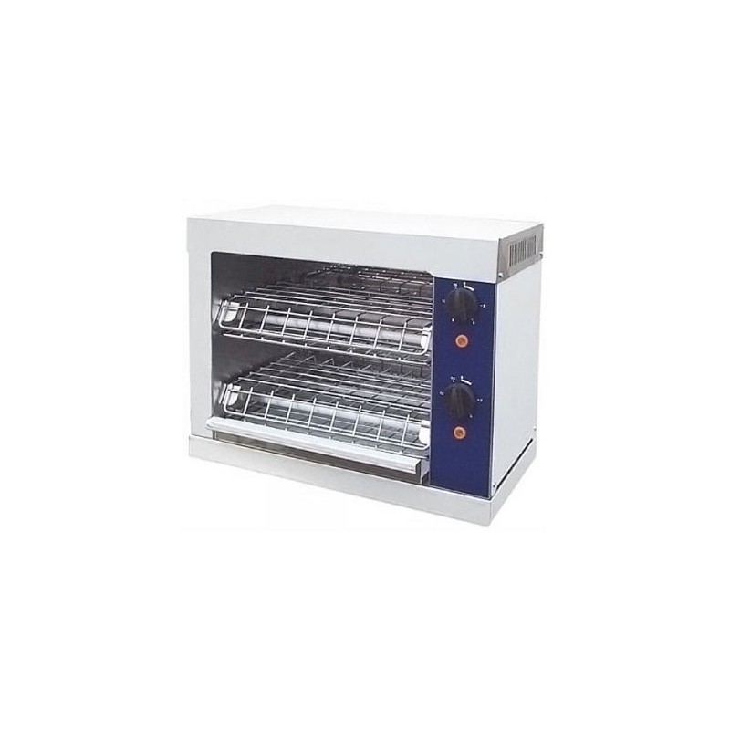 TOSTIERA-FORNETTO PROFESSIONALE PER PANINI E TOAST - 6 PINZE