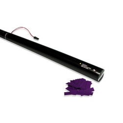 TUBO SPARACORIANDOLI ELETTRICO 80 cm - CORIANDOLI VIOLA