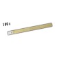 100 BRACCIALETTI IDENTIFICATIVI TYVEK MONOUSO ORO 1,9 cm