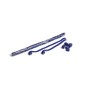 STELLE FILANTI BLU 10 m x 1,5 cm - 32 pezzi