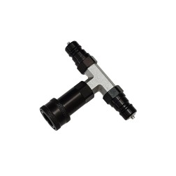 SDOPPIATORE CO2 a T – INNESTI RAPIDI 3/8 – 1 FEMMINA 2 MASCHI