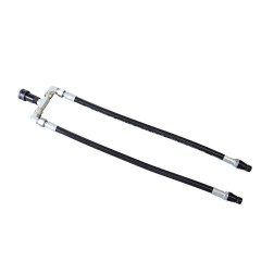 SDOPPIATORE CO2 a Y + TUBI – INNESTI RAPIDI 3/8 – 1 FEMMINA 2 MASCHI