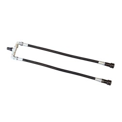 SDOPPIATORE CO2 a Y + TUBI – INNESTI RAPIDI 3/8 – 1 MASCHIO 2 FEMMINE