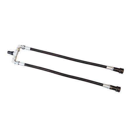 SDOPPIATORE CO2 a Y + TUBI – INNESTI RAPIDI 3/8 – 1 MASCHIO 2 FEMMINE