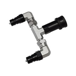 SDOPPIATORE CO2 a Y – INNESTI RAPIDI 3/8 – 1 FEMMINA 2 MASCHI