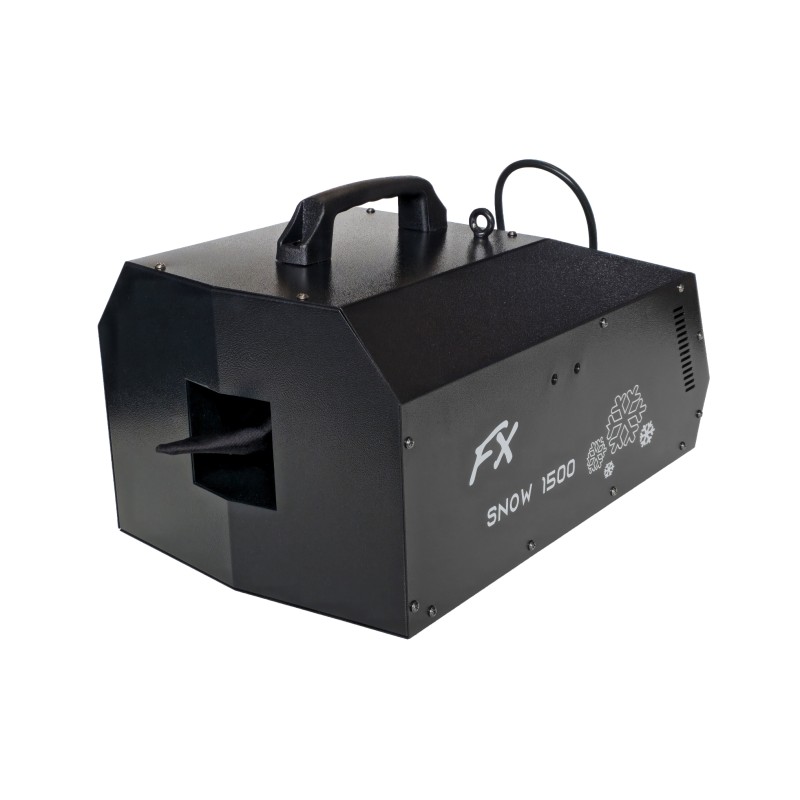 MACCHINA DELLA NEVE FX SNOW 1500W DMX + TELECOMANDO MACCHINA DELLA NEVE FX SNOW 1500W DMX + TELECOMANDO